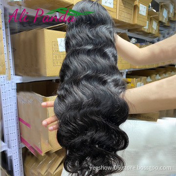 100% Original Lace Wig Frontal Body Wave Brazilian Human Hair Premium Wig Human Hair Transparent 13*4 HD Human Hair Lace Wig